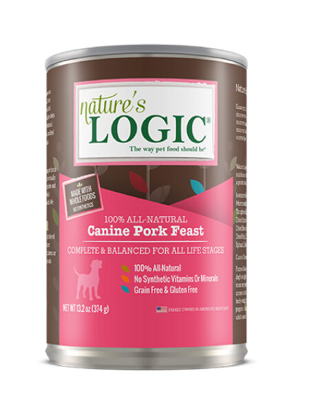 Canine Canned Pork 13.2 oz (374g)