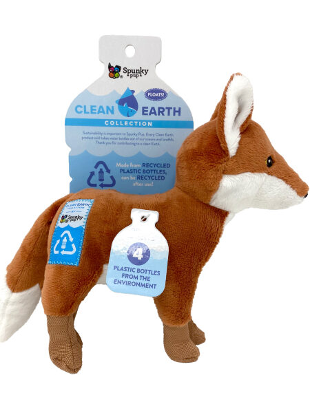 Clean Earth Plush Fox S